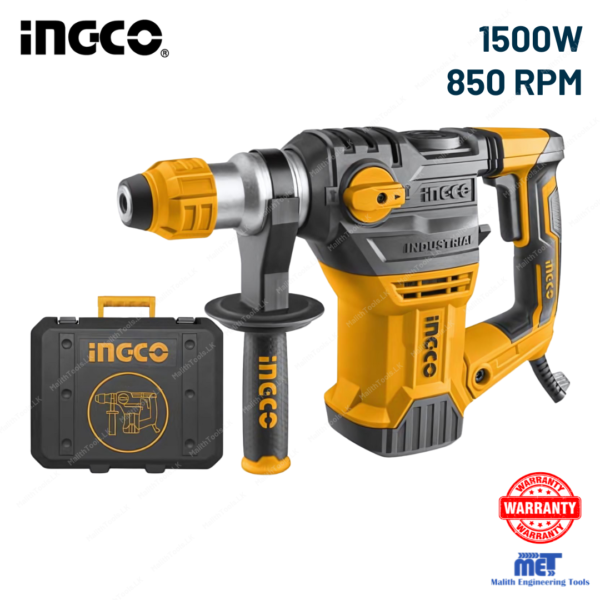 INGCO Hammer Drill 1500W Electric Rotary