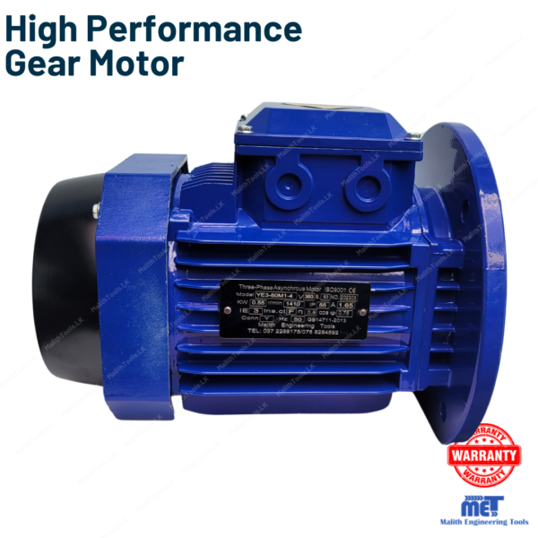 Gear Motors 0.5-3HP - High Performance  | 380V & 220V | 4 Pole | Industrial & Commercial Use - Image 3