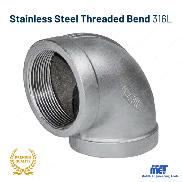 Stainless Steel Threaded Bend 316L Elbow