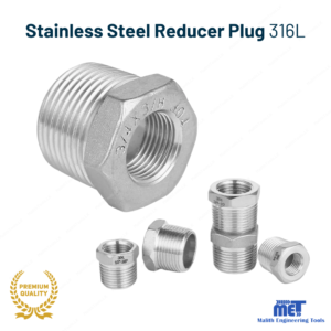 Stainless Steel Reducer Plug 316L