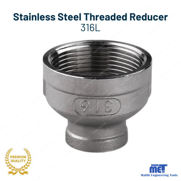 Stainless Steel Threaded Reducer 316L