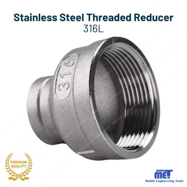 Stainless Steel Threaded Reducer 316L