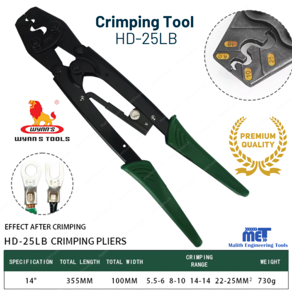 Wynn's Crimping Tool - HD-25LB